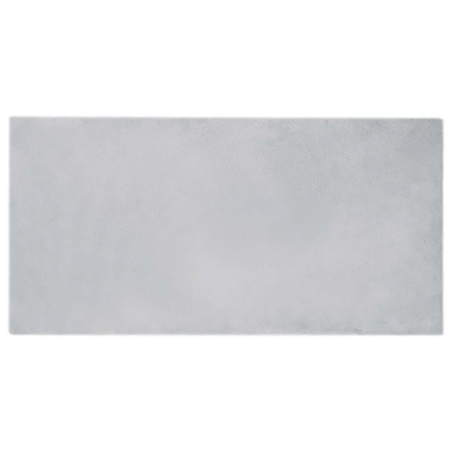 Tapis antidérapant en fausse de lapin OLITE Gris 100 x 200 cm - 2