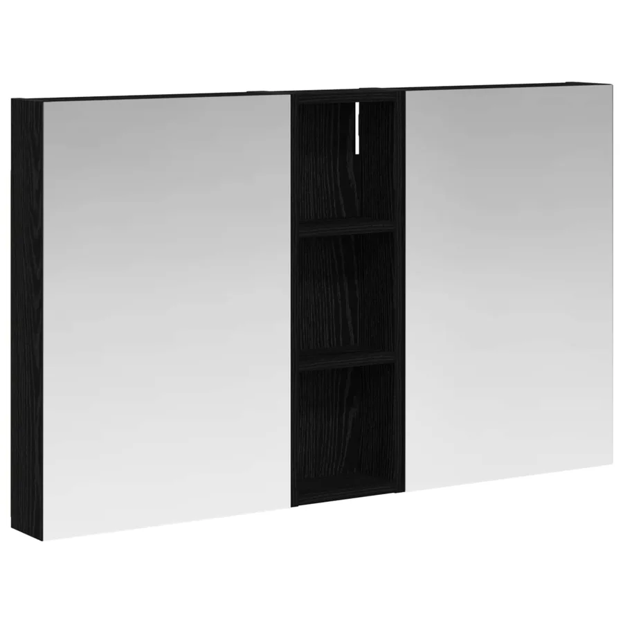 Ensemble de Meubles de Salle de Bain 3 pcs 100 x 10,5 x 60,5 cm - 2