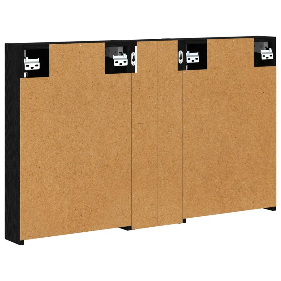 Ensemble de Meubles de Salle de Bain 3 pcs 100 x 10,5 x 60,5 cm - 9