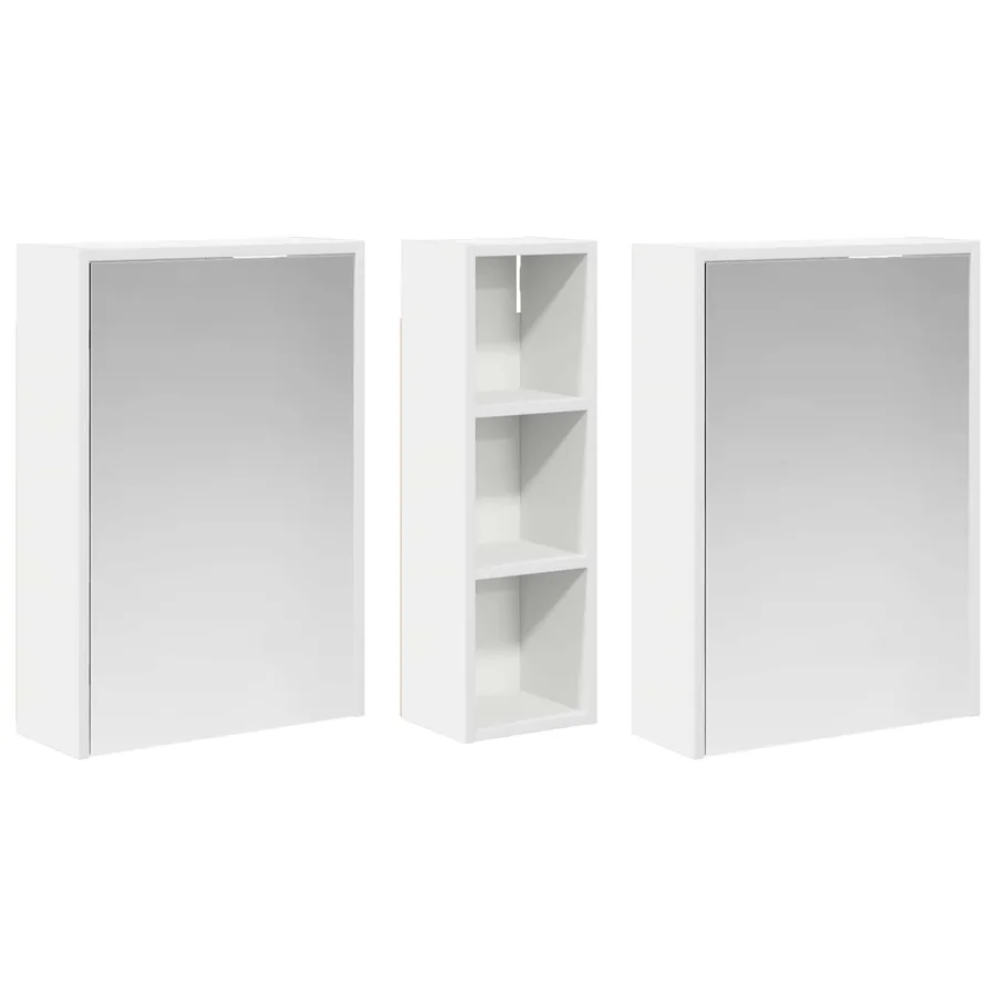 Ensemble de Meubles de Salle de Bain 3 pcs 106 x 16 x 62,5 cm - 5