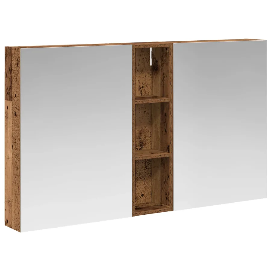 Ensemble de Meubles de Salle de Bain 3 pcs 120 x 14,5 x 70 cm - 2