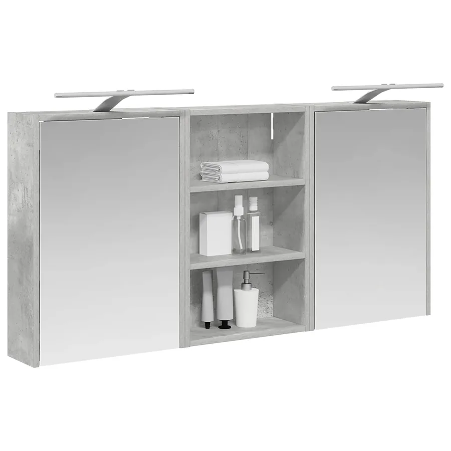 Ensemble de Meubles de Salle de Bain 3 pcs 126 x 16 x 62.5 cm - 3