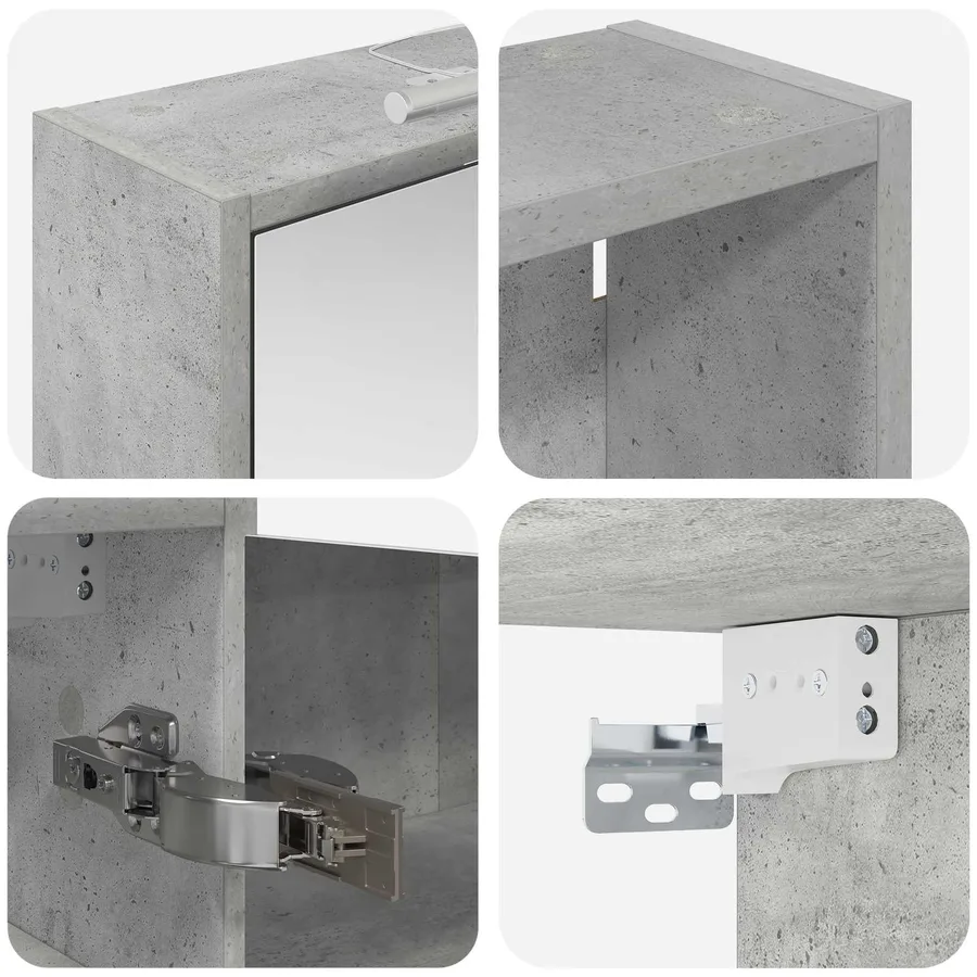 Ensemble de Meubles de Salle de Bain 3 pcs 126 x 16 x 62.5 cm - 8