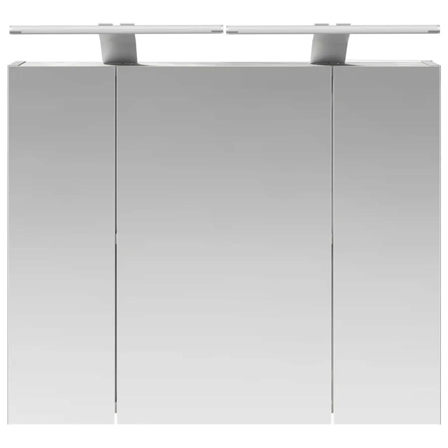 Armoire Miroir de Salle de Bain Gris béton 60 x 14,5 x 50 cm - 6