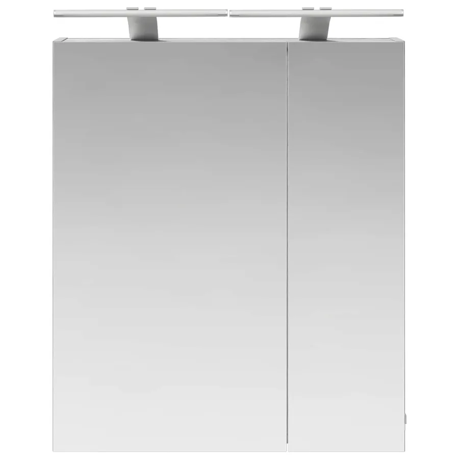 Armoire Miroir de Salle de Bain Gris Sonoma 60 x 14,5 x 70 cm - 6