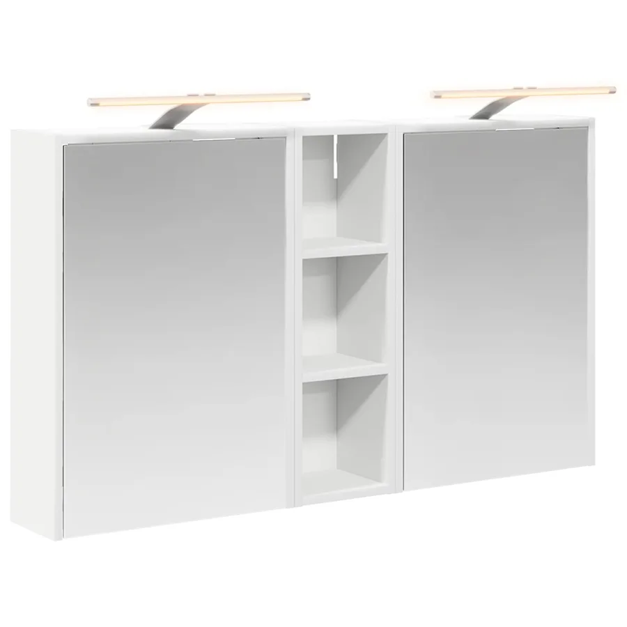 Ensemble de Meubles de Salle de Bain 3 pcs 106 x 16 x 62,5 cm - 2