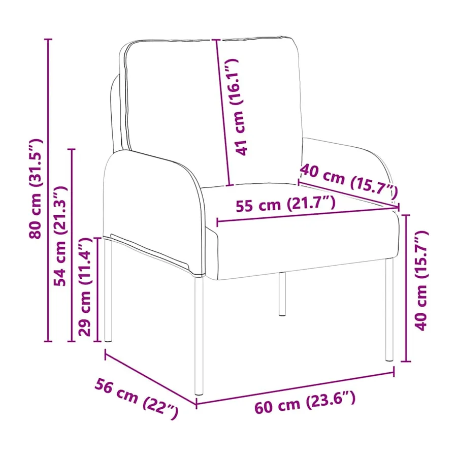 Canapés avec coussin 55cm Taupe Contreplaqué - 8