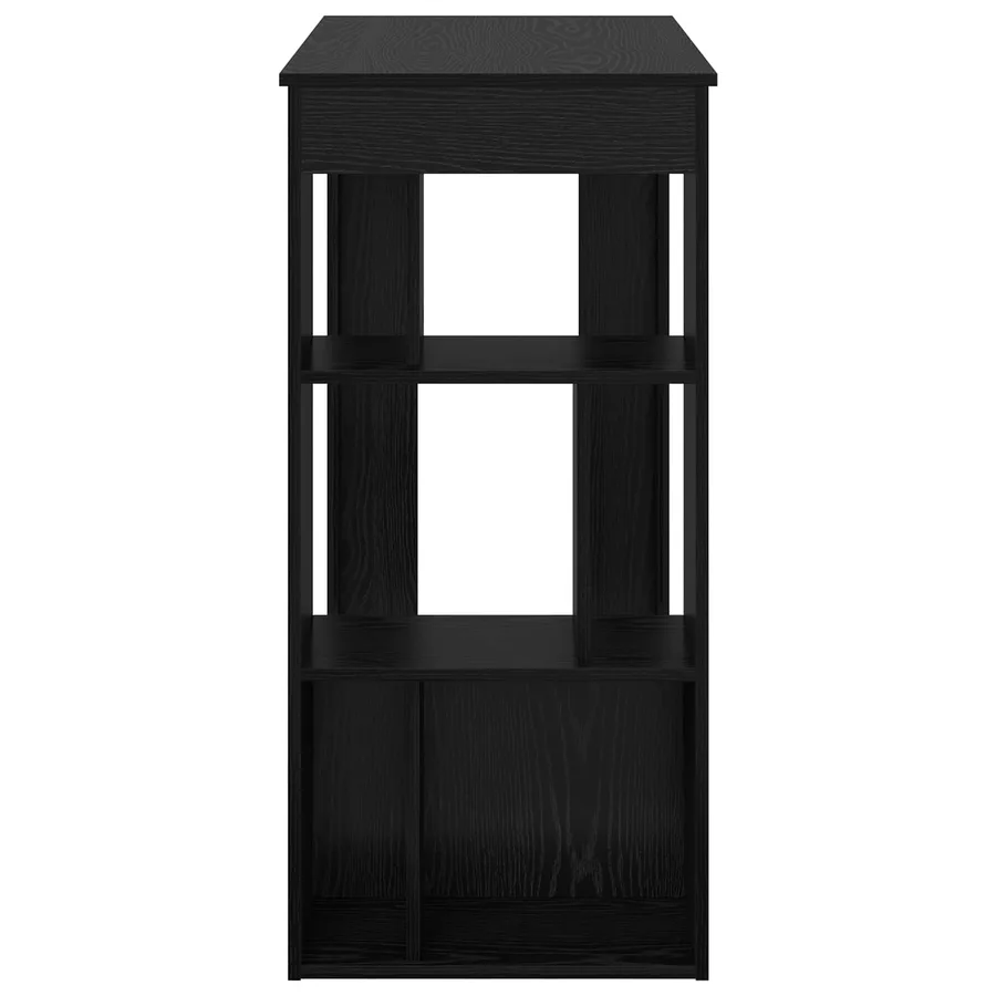 Table de bar Chêne noir 102 x 50 x 103,5 cm Bois d'ingénierie - 5
