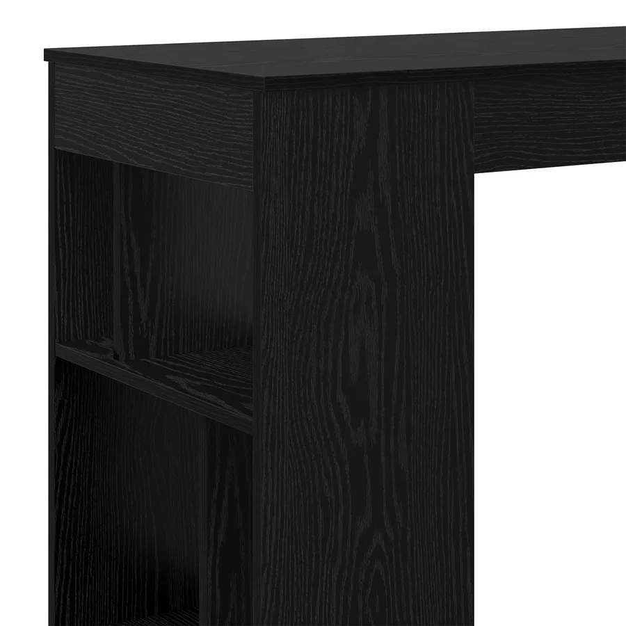 Table de bar Chêne noir 102 x 50 x 103,5 cm Bois d'ingénierie - 7