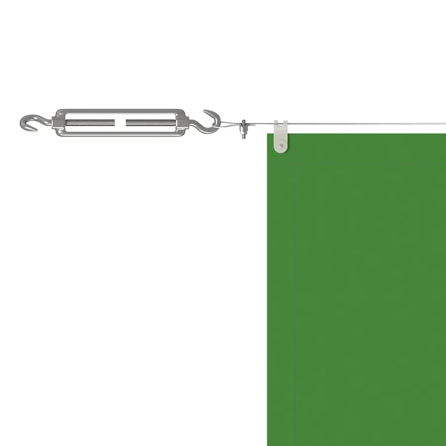 Auvent vertical Vert clair 60x1000 cm Tissu oxford - 4