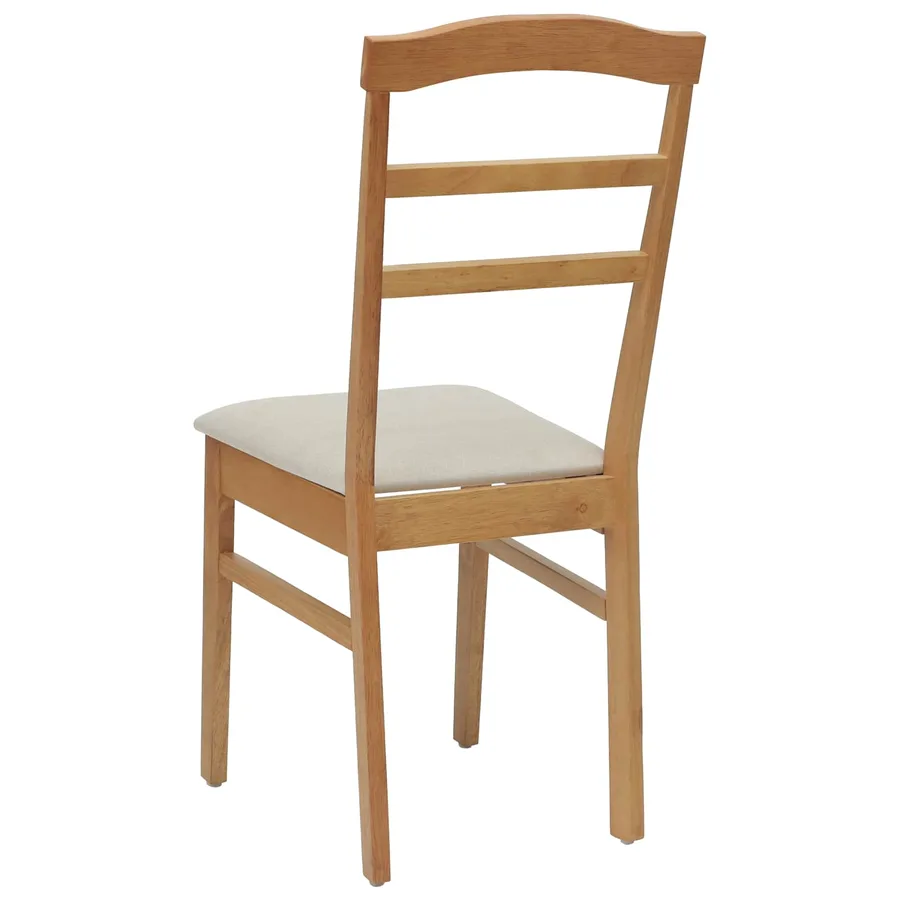 Chaise de salle à manger 2 pcs Naturel et clair - 7