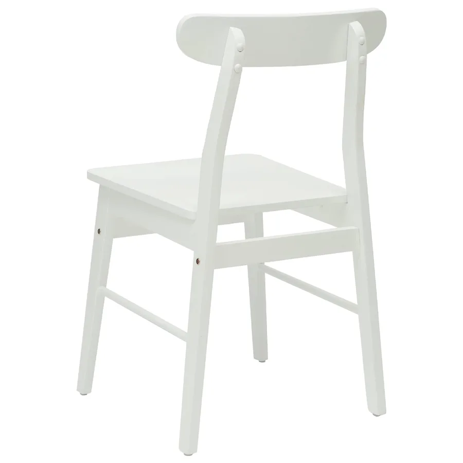Chaise de salle à manger 2 pcs Blanc 43 x 44,5 x 77 cm - 7