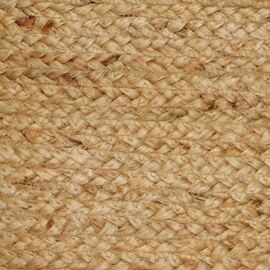 Tapis de surface Naturel 152 x 245 cm Jute - 5