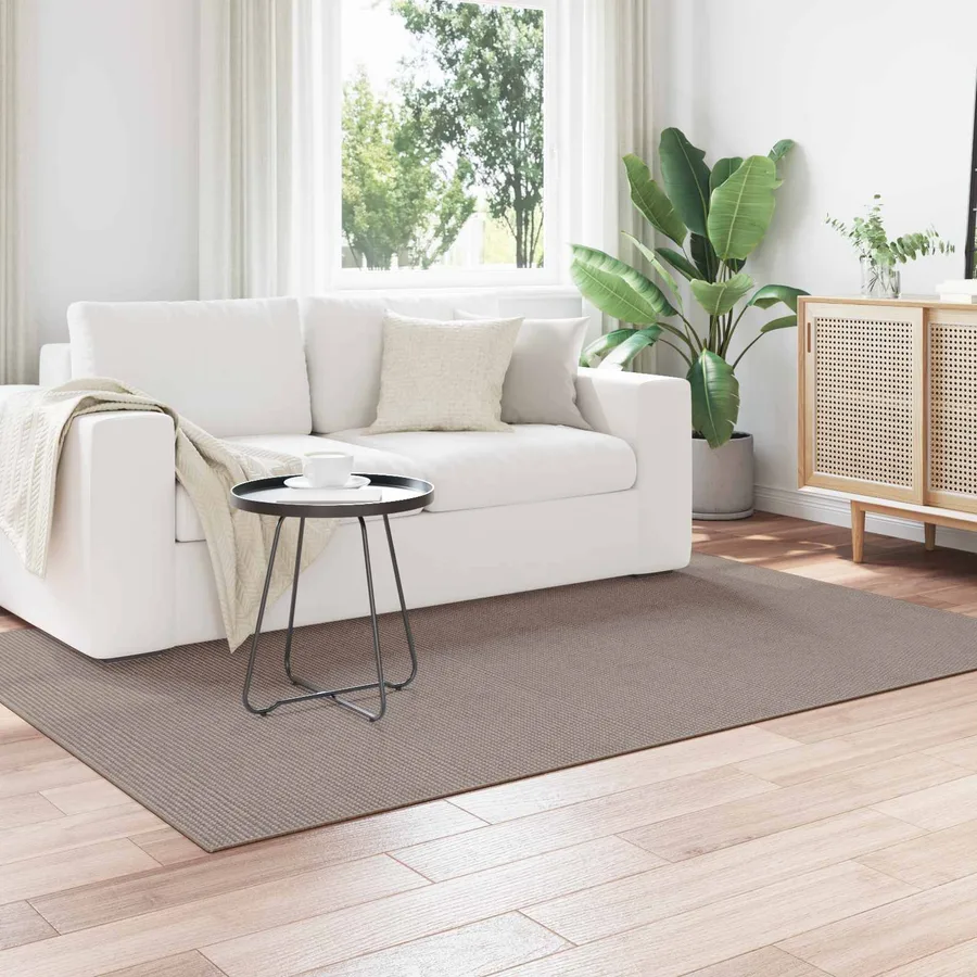 Tapis de surface LUGO Crème et Taupe 200 x 140 cm Polyester - 3
