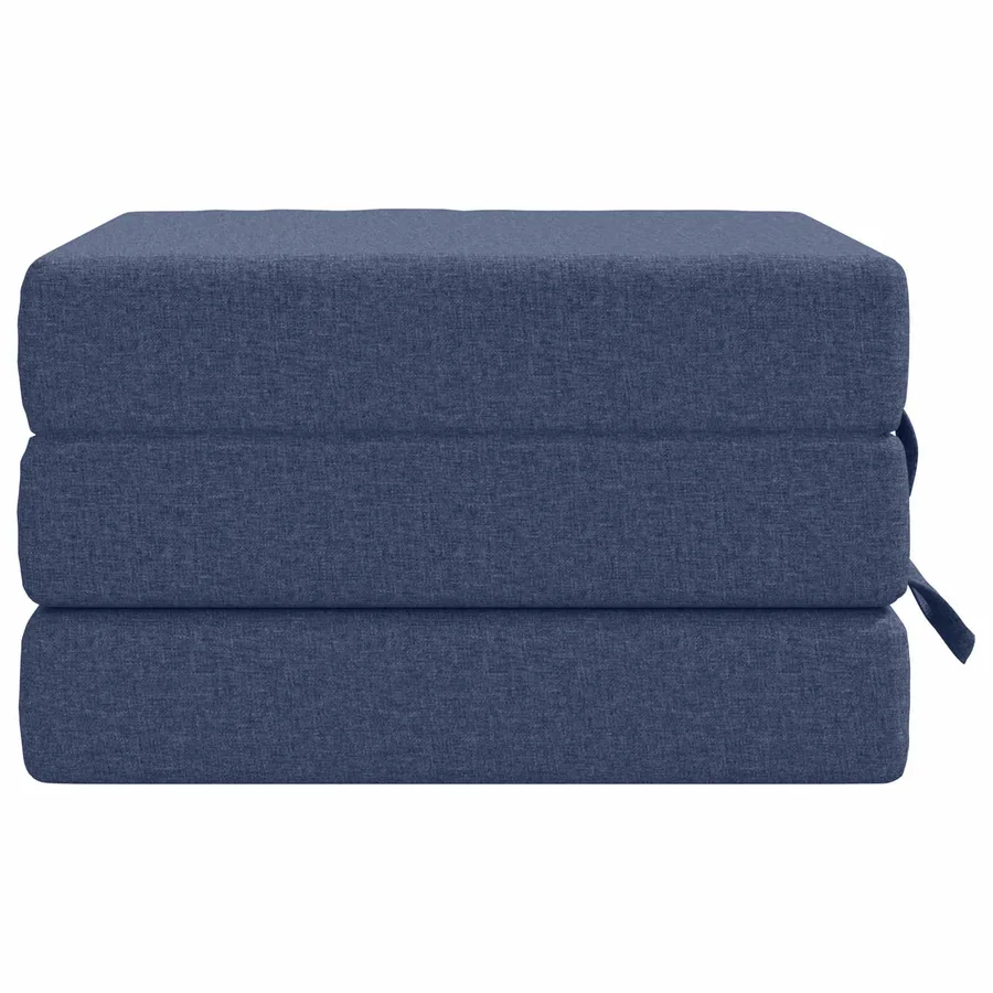 Canapé-lit pliable 75 x 67 x 45 cm Bleu - 4