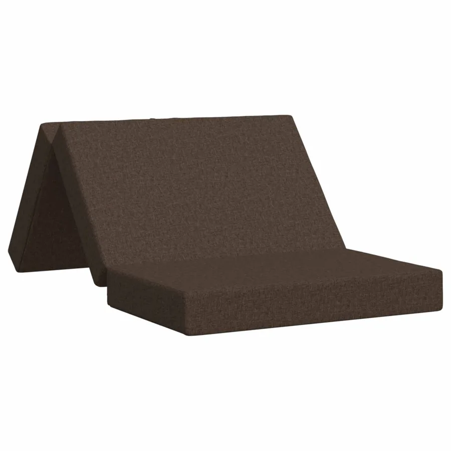 Canapé-lit pliable 100 x 67 x 45 cm Taupe - 2