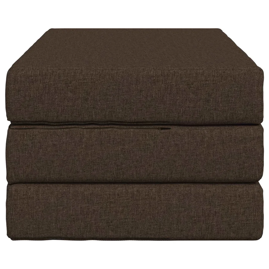 Canapé-lit pliable 100 x 67 x 45 cm Taupe - 4