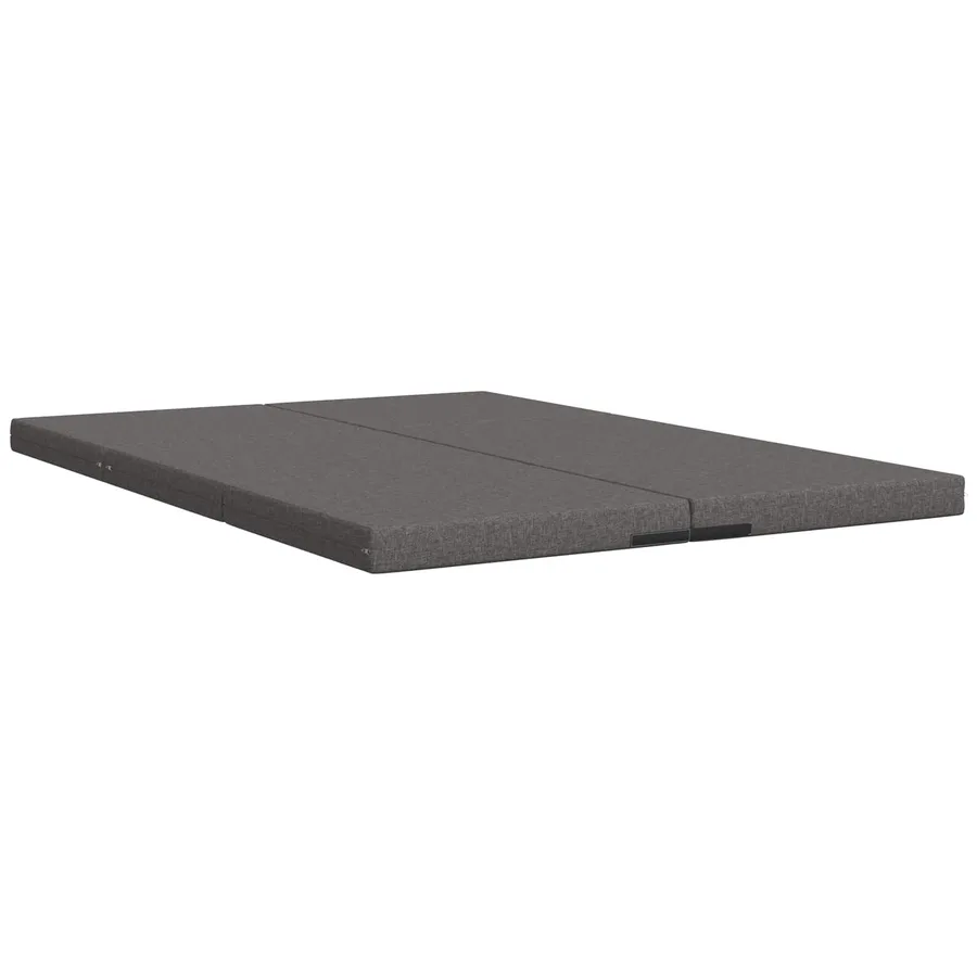 Canapé-lit pliable 140 x 67 x 45 cm Gris clair - 3