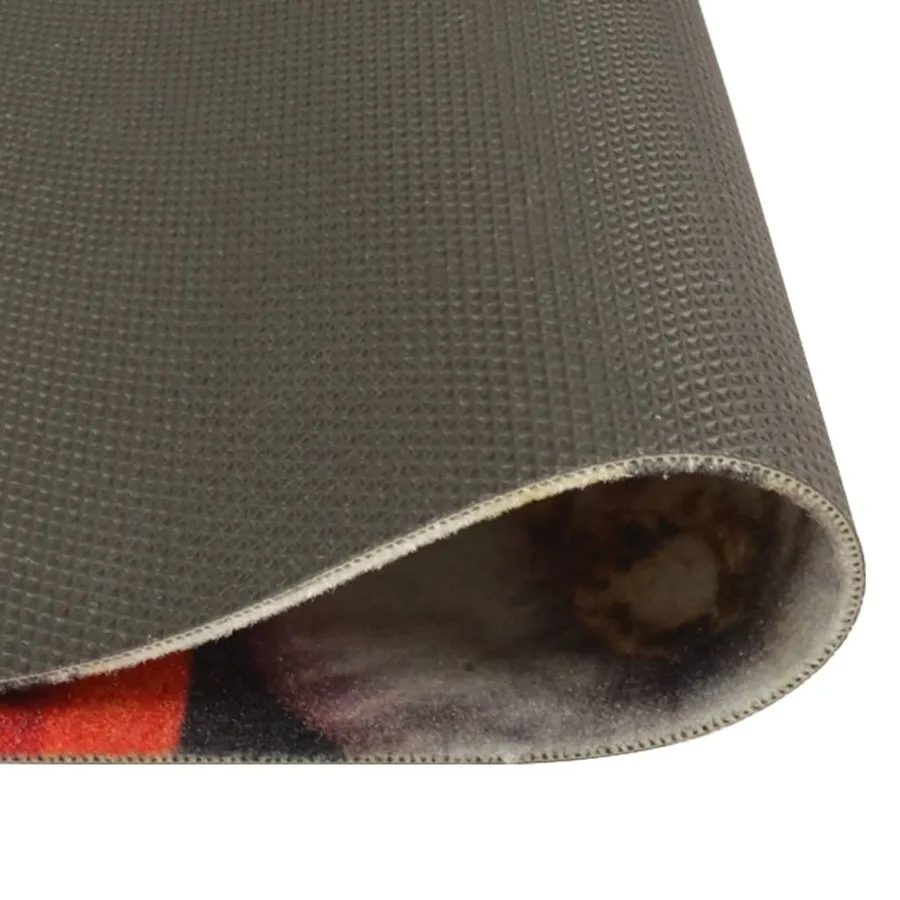 Tapis de cuisine lavable impression vin dîner 45x150 cm velours - 4
