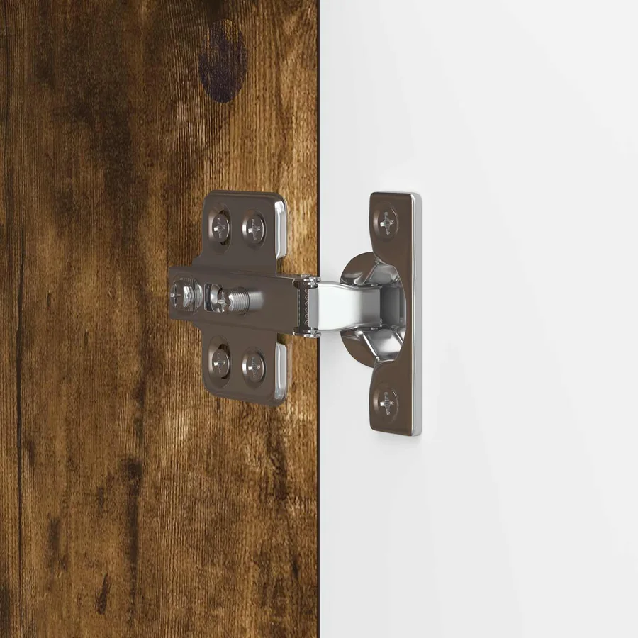 Meuble TV Chêne fumé 150 x 31 x 50 cm Bois d'ingénierie - 9
