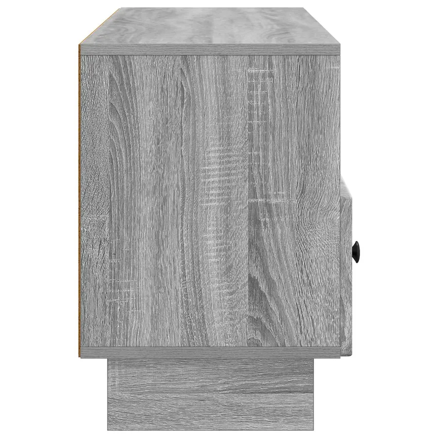 Meuble TV Sonoma gris 102 x 34,5 x 50 cm Bois d'ingénierie - 7