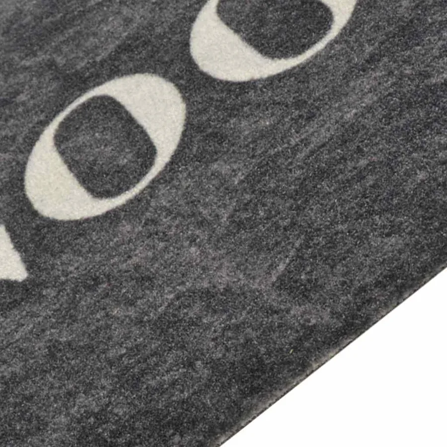 Tapis de cuisine lavable impression cuisine noir 60x180 cm - 3