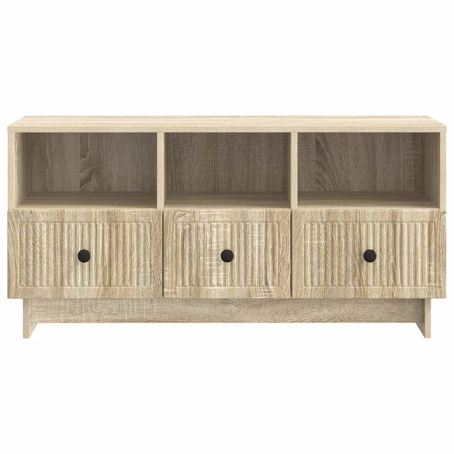 Meuble TV Chêne Sonoma 102 x 34,5 x 50 cm Bois d'ingénierie - 6