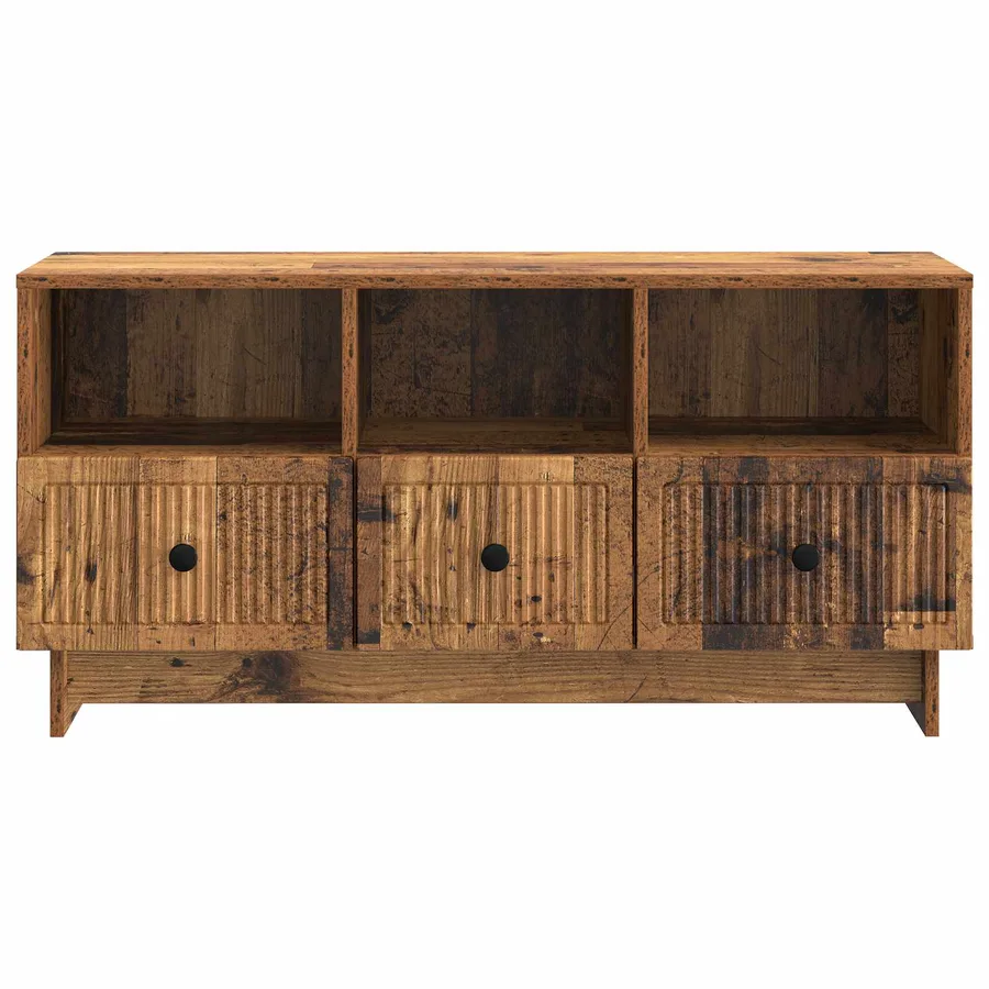 Meuble TV Bois ancien 102 x 34,5 x 50 cm Bois d'ingénierie - 6