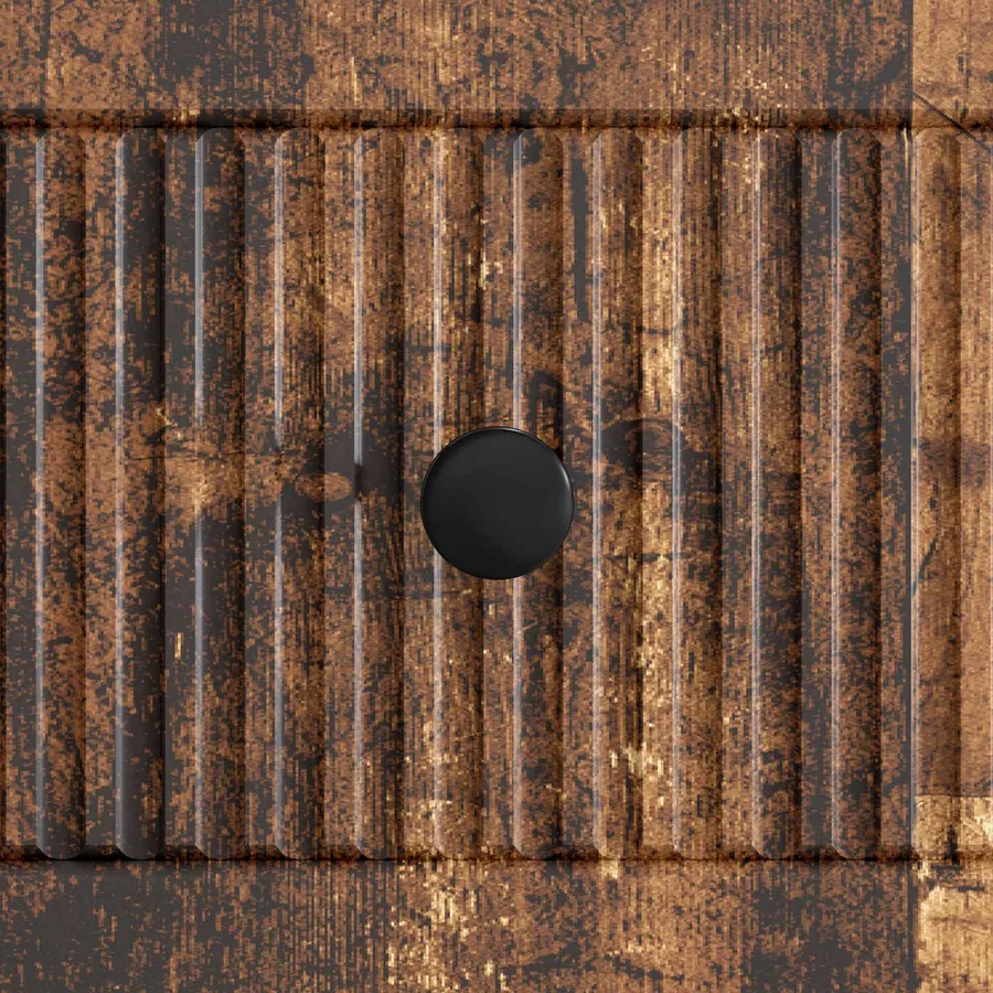 Meuble TV Bois ancien 102 x 34,5 x 50 cm Bois d'ingénierie - 8