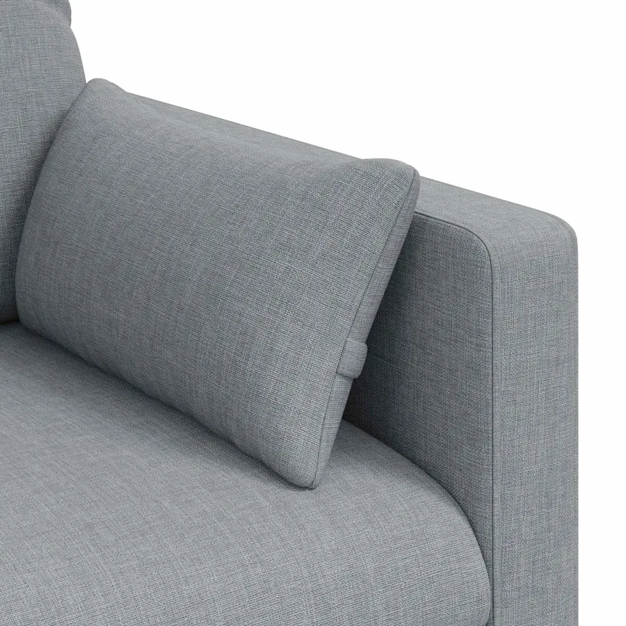 Canapé Gris clair 78 x 78 x 80 cm tissu - 7