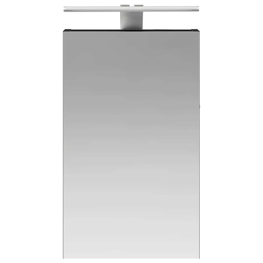 Armoire Miroir de Salle de Bain Chêne noir 30 x 10,5 x 50 cm - 6