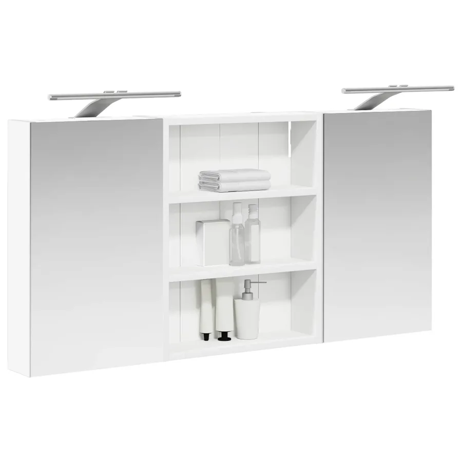 Ensemble de Meubles de Salle de Bain 3 pcs 100 x 10,5 x 50 cm - 3