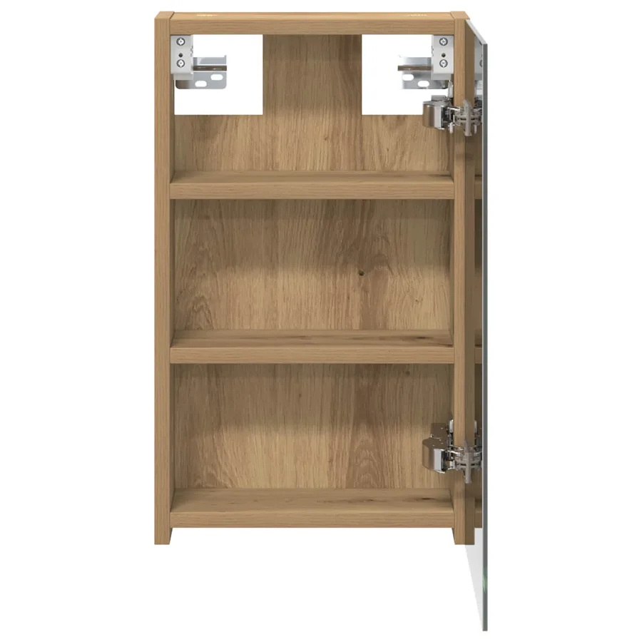 Armoire Miroir de Salle de Bain Chêne artisan 30 x 10,5 x 50 cm - 6
