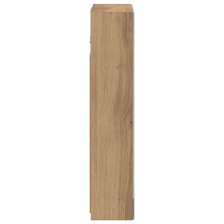 Armoire Miroir de Salle de Bain Chêne artisan 30 x 10,5 x 50 cm - 7