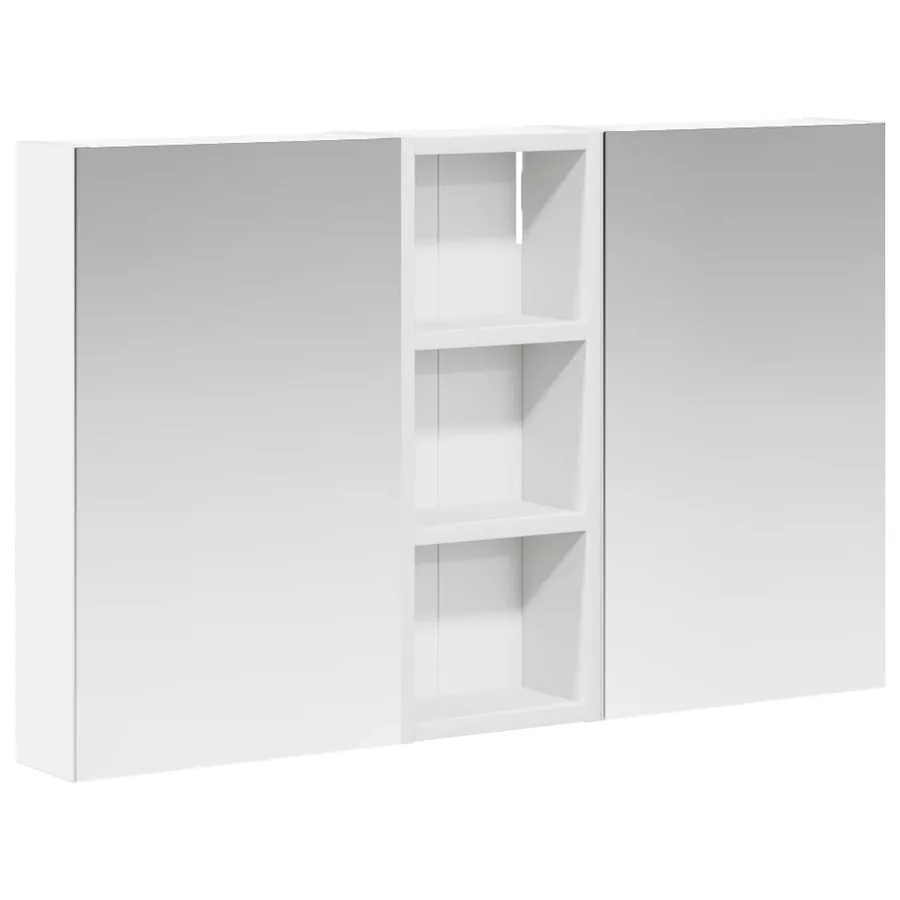 Ensemble de Meubles de Salle de Bain 3 pcs 80 x 10,5 x 50 cm - 2