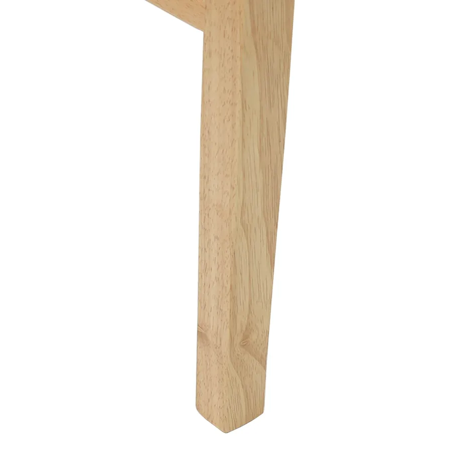 Chaises de salle à manger 2 pcs Naturel 43 x 54 x 89 cm - 8