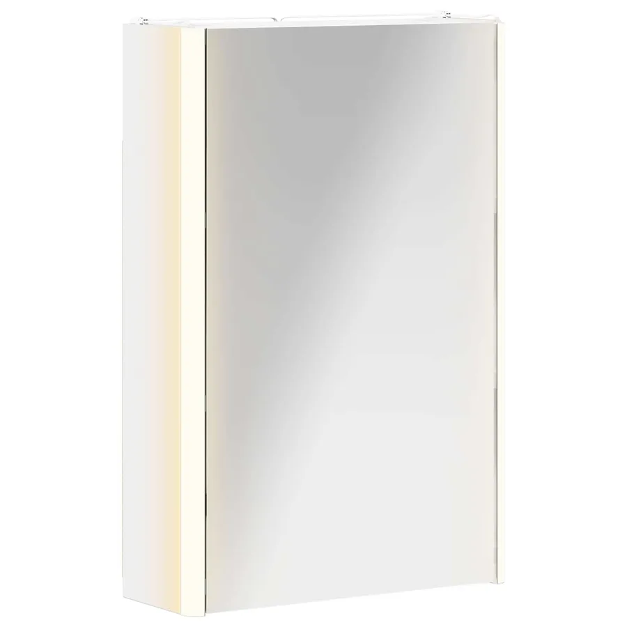 Armoire Miroir de Salle de Bain Blanc 33 x 11,5 x 50 cm - 2