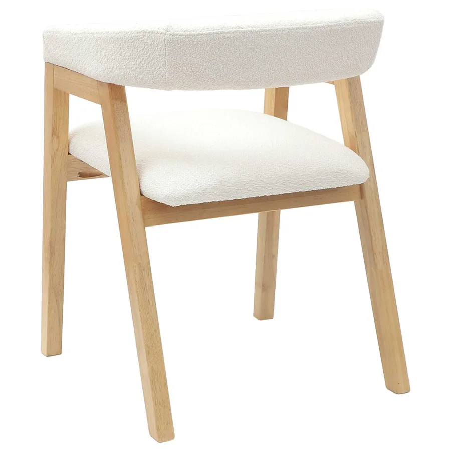 Chaises de salle à manger 2 pcs Naturel 54 x 57 x 73 cm - 7