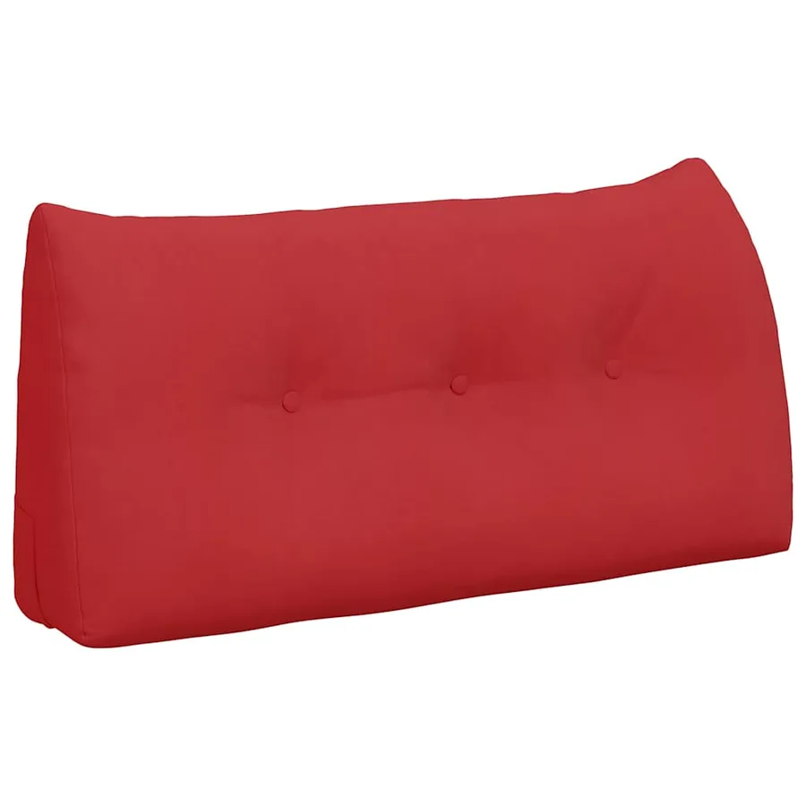 Coussin de Dos Rouge 100 x 24 x 50 cm tissu - 2