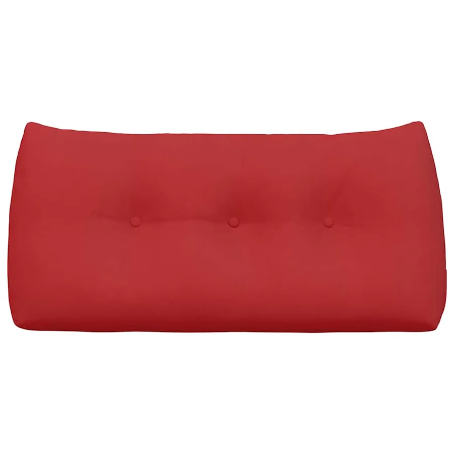 Coussin de Dos Rouge 100 x 24 x 50 cm tissu - 6