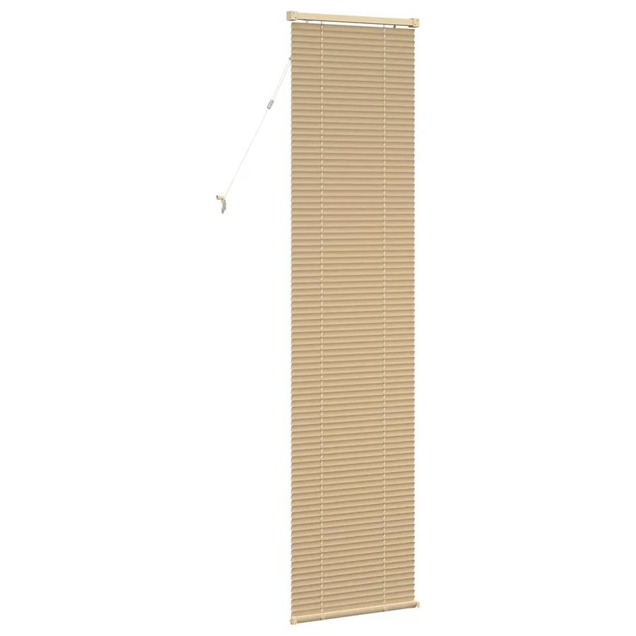 Store Vénitien Marron clair avec motif 213 x 50 cm 25 mm PVC - 6
