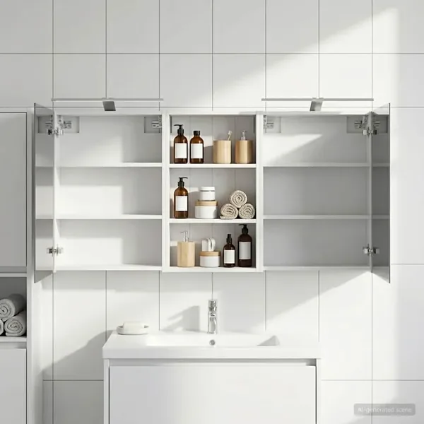 Ensemble de Meubles de Salle de Bain 3 pcs 140 x 14,5 x 70 cm