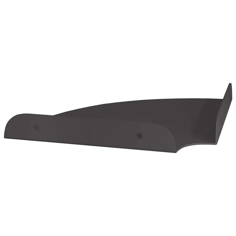 Étagère flottante avec étagère 2 pcs Noir 18 x 18 x 2 cm - 7