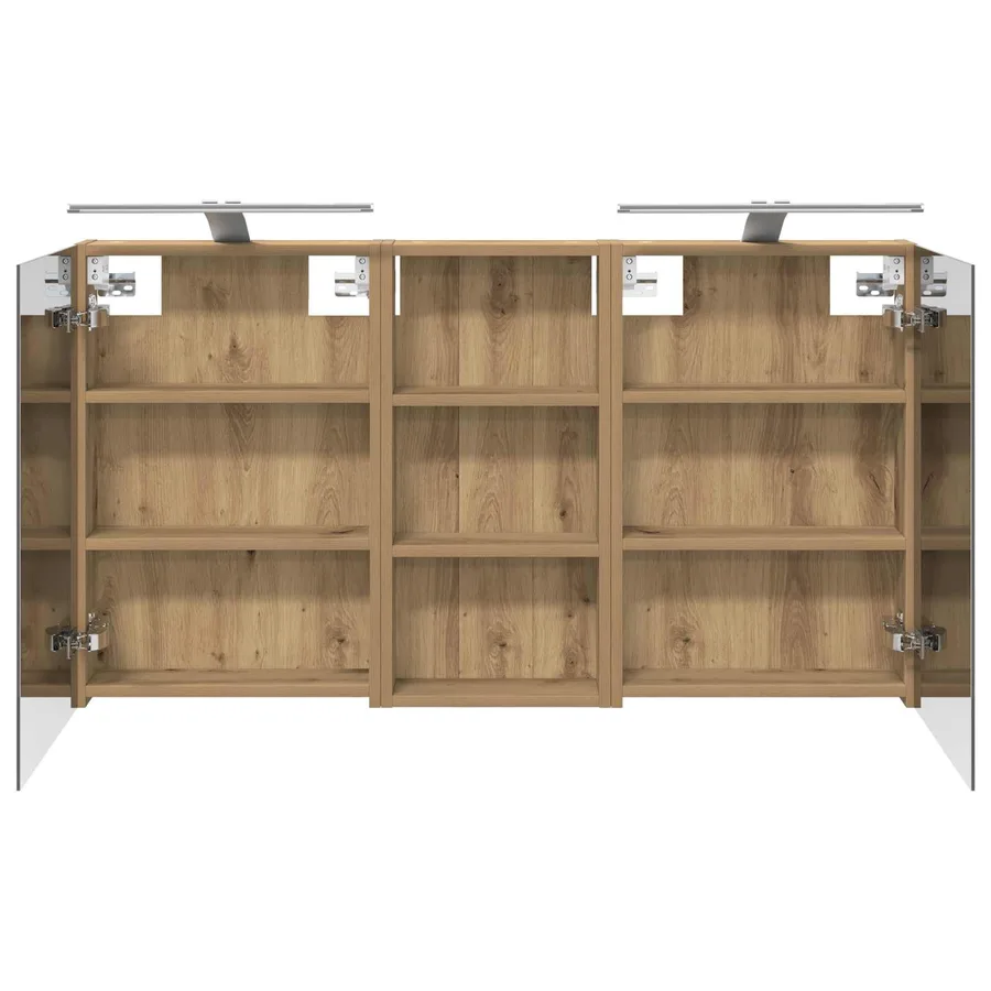 Ensemble de Meubles de Salle de Bain 3 pc 110 x 10,5 x 60,5 cm - 7