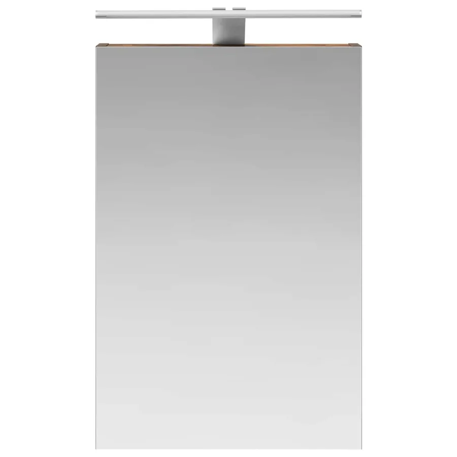 Armoire Miroir de Salle de Bain Chêne fumé 40 x 10,5 x 60,5 cm - 6