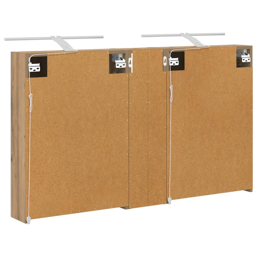 Ensemble de Meubles de Salle de Bain 3 pc 120 x 14,5 x 70 cm - 9