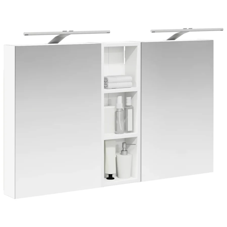 Ensemble de Meubles de Salle de Bain 3 pcs 100 x 10,5 x 60,5 cm - 3