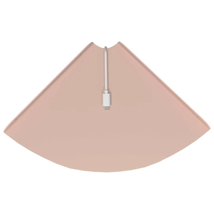 Étagère flottante avec étagère 4 pcs Rose 24 x 24 x 2 cm - 9