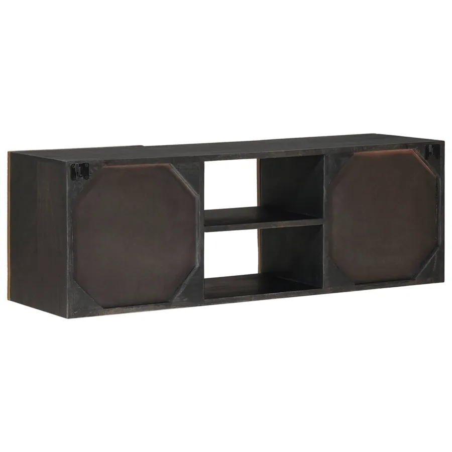 Meuble TV avec étagère avec stockage Laiton 105 x 30 x 35 cm - 5