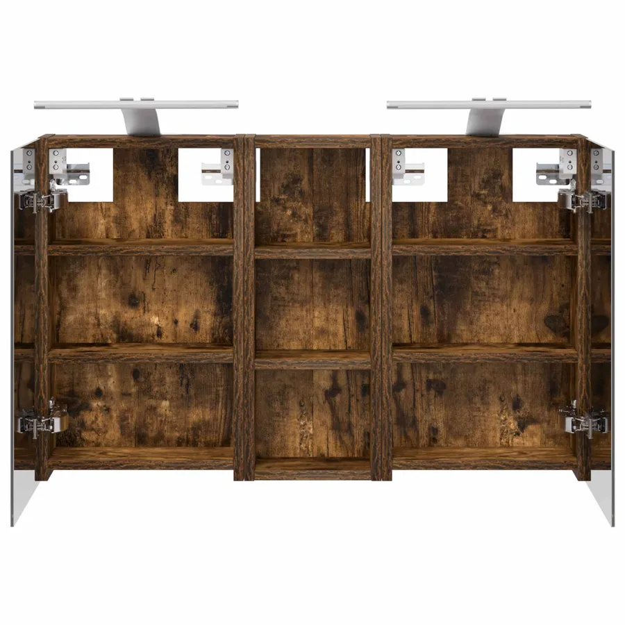 Ensemble de Meubles de Salle de Bain 3 pcs 80 x 10,5 x 50 cm - 7
